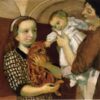 Maurice Denis: Yellow Cat (1895) Post-Impressionist Symbolist Art – Hand-Painted Oil Reproduction by Dafen Village Studio 1 Hand-painted oil painting reproduction of Maurice Denis Yellow Cat 1895 Post-Impressionist painting by Dafen Village Studio.